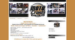 Desktop Screenshot of moto-crash.be