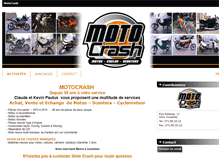 Tablet Screenshot of moto-crash.be